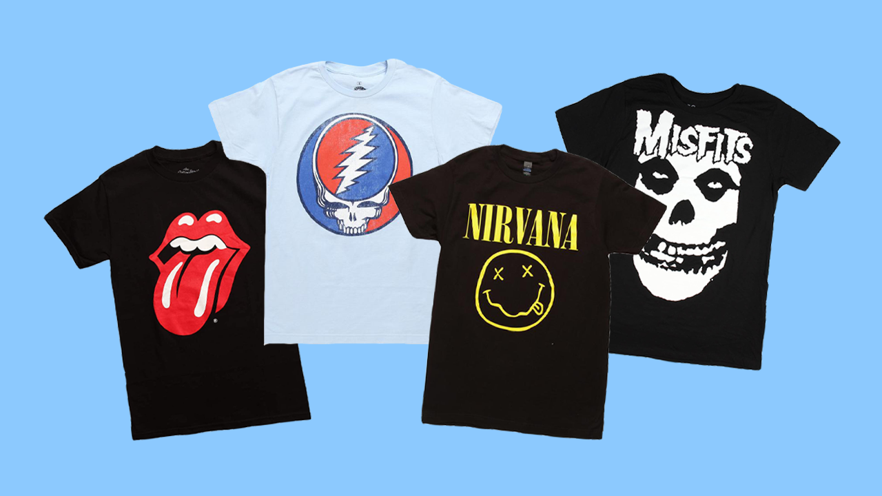 Top 10 most iconic band T-shirts of the 50 years - DecoNetwork